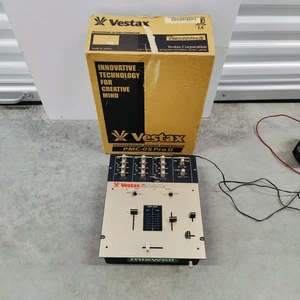 Vestax PMC-05 PRO 2 II DJ Turntable Mixer Professional Controller w/ Cord TESTED - Picture 1 of 6
