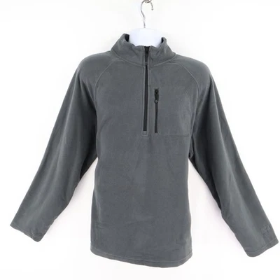 Chaqueta polar Star 1/4 cremallera para hombre talla XL gris 100 % poliéster bolsillo con cremallera Foto 1 de 4