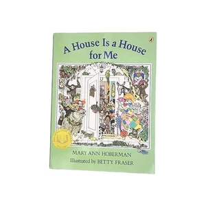 A House Is a House for Me by Mary Ann Hoberman 1st Edition Reprint 2007 Book - Picture 1 of 24