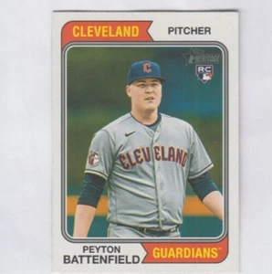 (10) Peyton Battenfield 2023 TOPPS HERITAGE HIGH # ROOKIE LOT #663 GUARDIANS - Picture 1 of 1