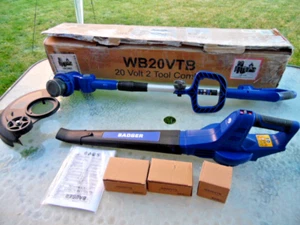 Combo de 2 baterías Badger 20V recortadora/cortadora de línea inalámbrica 3863 - Imagen 1 de 12
