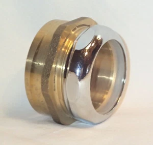 1-1/2" IP to 1-1/2" Tubular Brass Female Adapter - Picture 1 of 1