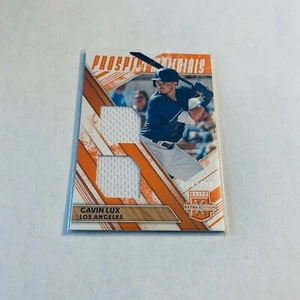F81739 2019 Elite Extra Edition Dual Prospect Materials Orange #6 Gavin Lux/199 - Picture 1 of 1