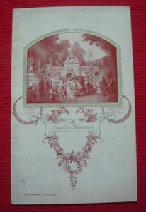Programme officiel de théâtre de La Comédie Française du 9 juin 1908 | Bon état - Picture 1 of 1