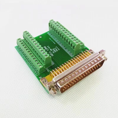 DB50 Male Breakout Board D'SUB Header Terminal Block Module - Image 1 of 4