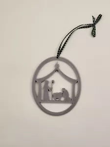Christmas Nativity Scene - Ornament - High Strength - 3D Printed - Handmade - Picture 1 of 2
