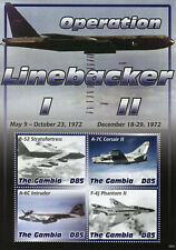 Gambia Military Stamps 2020 MNH Vietnam War Operation Linebacker Aviation 4v M/S