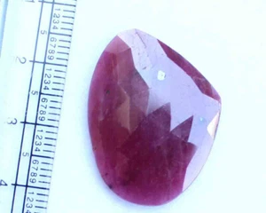 20.50 Ct 21.5*29 mm 100% Natural Brolite Top Collection Blood Red Ruby GEMSTONE - Picture 1 of 3