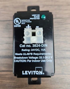 LEVITON 3824-DIN / 3824DIN (NEW NO PACKAGING) T39 - Picture 1 of 2