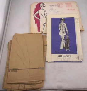 Kleid, Tunika & Hose Größe 8 Anne Adams 4832 Schnittmuster Versandhandel Vintage - Bild 1 von 3