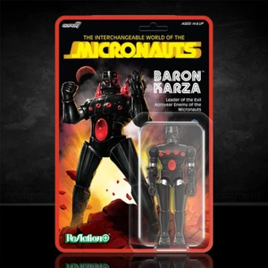 Baron Karza Micronauts Action Figure 1:18 Scale Super7 Reaction+ Collectible - Picture 1 of 5
