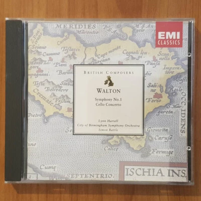LYNN HARRELL Walton - Symphony 1  VG+/EX(CD) - Bild 1 von 4