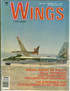 Revista WINGS Junio 1983 High Flight: The U-2 parte 2 - Imagen 1 de 4