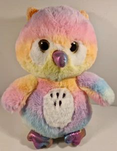 Rainbow Owl Cuddly Soft Toy Plush 35cm Anko - Bild 1 von 8