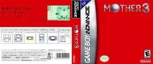Mother 3 GBA Cover Art Work Only (No Game) - Picture 1 of 1