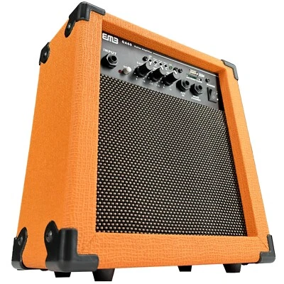 Amplificador de Guitarra EMB 250W Altavoz Potente Gabinete - SD USB AUX BLUETOOTH Amarillo Foto 1 de 4