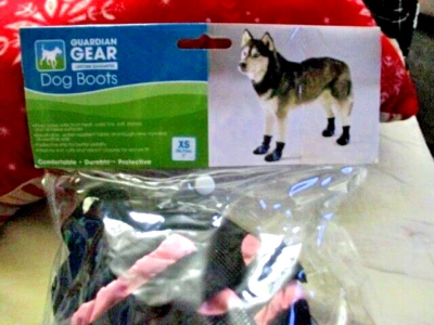 New (other) Guardian Gear Waterproof Dog Boots Reflective Sturdy Grip PINK - Image 1 of 4