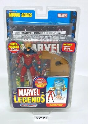 Marvel Legends Capitán Marvel Serie Modok Toybiz 2006 Foto 1 de 4