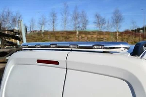 Dachträger hinten + LEDs passend für Mercedes Sprinter 2018 + Edelstahl Zubehör - Bild 1 von 12