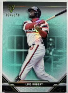 2021 Topps Triple Threads Aquamarine /150 Luis Robert #55 - Picture 1 of 2