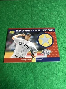 2002 Upper Deck Mid-Summer Stars Swatches #FG Freddy Garcia Trikot Relikt - Bild 1 von 7