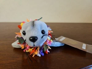 Nuevo Hawaiano Coleccionable Monje Foca UMO 9" Bolsa de Frijoles Peluche Animal - Imagen 1 de 5
