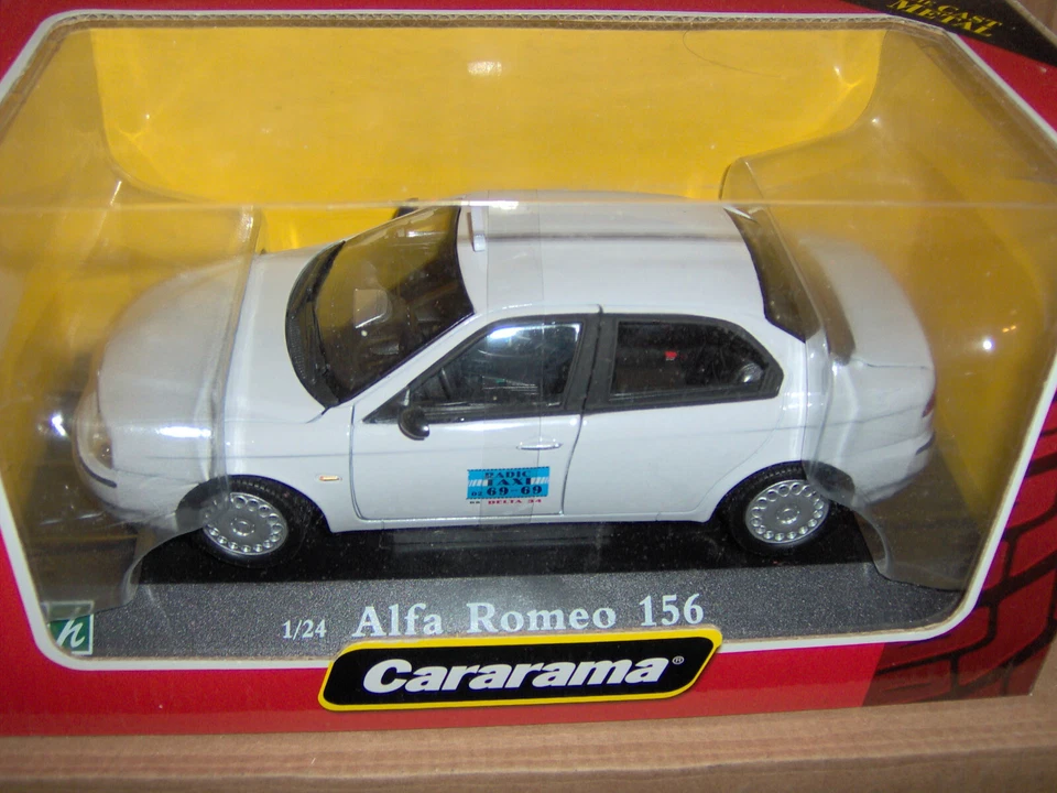 ALFA ROMEO 156 TAXI CARARAMA 1/24 - Immagine 1 di 1