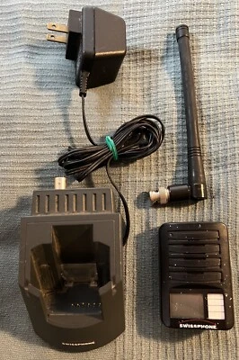 Swissphone LGRA Professional VHF USA Charger + RE729 Voice Pager + Antenna - image 1 of 4