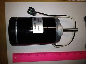 NEW 308-6335 174-1495 27 VOLT 3/8" SHAFT SINGLE SPEED CATERPILLAR MOTOR BM12416 - Picture 1 of 2