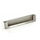 5-1/16 In. (128 Mm) Center-to-Center Brushed Nickel Contemporary Drawer Recessed