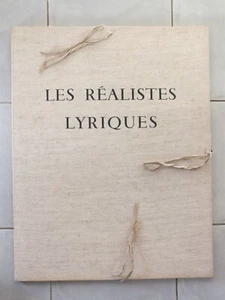 + Les Réalistes Lyriques par René Huyghe - Collection Levy 8/8 - Mourlot 1973 + - Foto 1 di 11