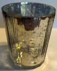 West Elm  Mercury Glass Candle  Holders Set of 6, Brand New