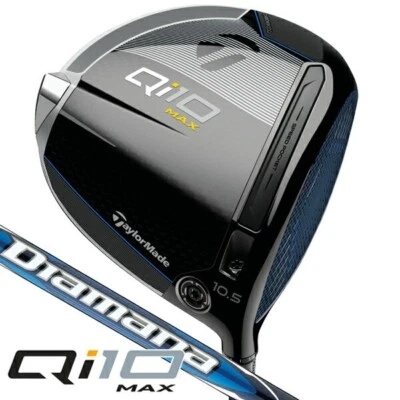 TaylorMade Qi10 MAX Driver Men's Right Diamana BLUE TM50 Carbon Shaft NEW - Image 1 of 4