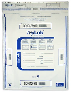 TripLok 20x24, blanco, 50 bolsas de depósito - Imagen 1 de 1