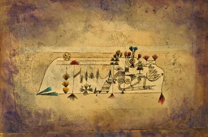 All Souls Picture by Paul Klee 1921 60cm x 39.7cm High Quality Art Print - Picture 1 of 1