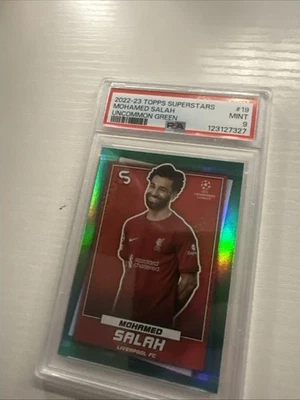 2022-2023 Topps Superstars Mohamed Saleh Uncommon Green - Image 1 of 3