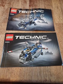 LEGO Instruction Manual Technic 42020 Twin Rotor Helicopter No Bricks 2009