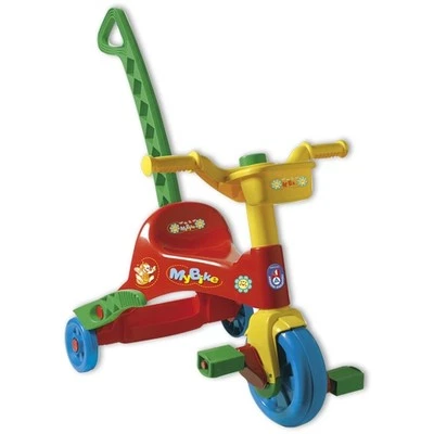 Triciclo Giringiro'  A Pedali Primipassi, Bici A Tre Ruote Per Bambini - Immagine 1 di 4