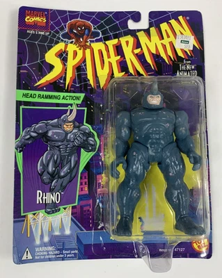 Figura de acción Toybiz Spiderman Rhino 1994 Foto 1 de 4