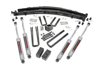 Kit de elevación Rough Country 4" para Dodge W100/W200/W300 1970-1974 | Dana 60 - 301,20 Foto 1 de 4