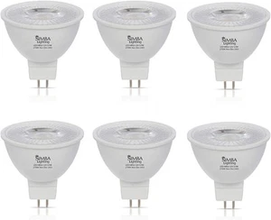 Simba Lighting LED MR16 3.5W 12V Light 6 Count (Pack of 1), 2700k Warm White - Picture 1 of 9