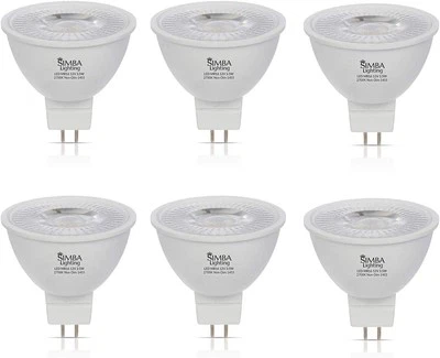 Simba Lighting LED MR16 3.5W 12V Light 6 Count (Pack of 1), 2700k Warm White  - Image 1 of 4