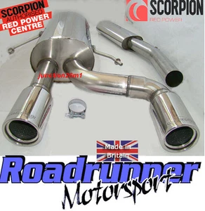 Escape trasero Scorpion Cat Clio 182 sistema resonado acero inoxidable SRN019 nuevo - Imagen 1 de 2
