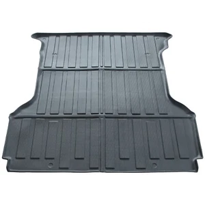 For 2004-2014 Ford F150 5.5 Ft 66" Blk Rubber Truck Bed Floor Mat Liner - Picture 1 of 10