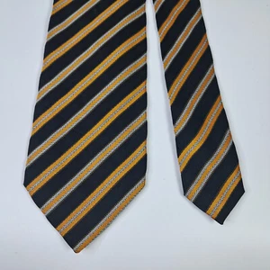 Rubinacci Napoli Men's Silk Tie Striped Design Made in Japan - Picture 1 of 8