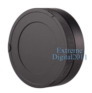 Black Metal LM Rear Lens Cap Cover for Leica M LM Voigtlander VM Zeiss ZM Lens - Picture 1 of 6