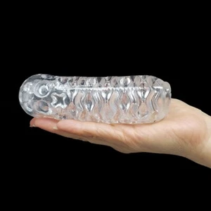 Stretchy Male Cock Stroker Hand Job Sleeve Masturbator Sex Toy for Men - Picture 1 of 11