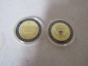 HERAUSFORDERUNGSMÜNZE PRÄSIDENT DONALD J TRUMP 45. WEISSES HAUS DER VEREINIGTEN STAATEN - Bild 1 von 1