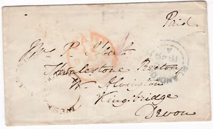 1849 BLANDFORD CDS UDCs SHILLINGSTON (E)? & WEST ALVINGTON >THURLESTONE RECTORY - Bild 1 von 3