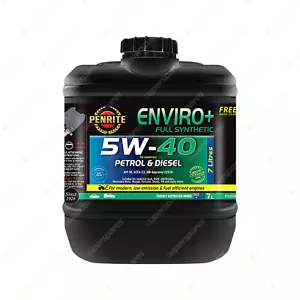 Penrite Full Synthetic Enviro+ 5W-40 Engine Oil 7 Litre EPLUS5W40007 - Picture 1 of 2